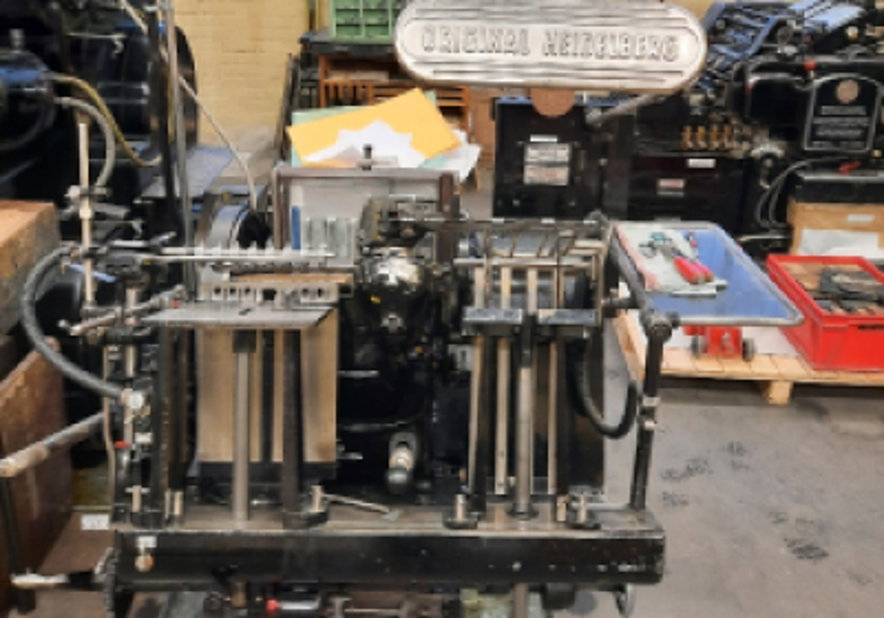 Die cutting Heidelberg T