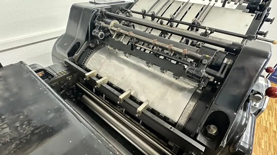 Die cutting Heidelberg KSB