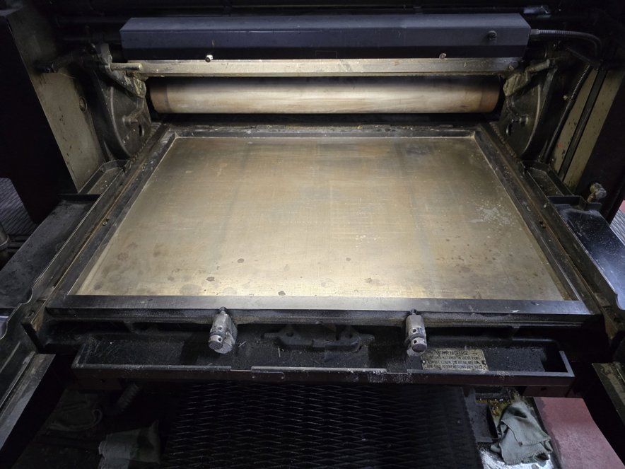 Die cutting Heidelberg OHZ-SBD