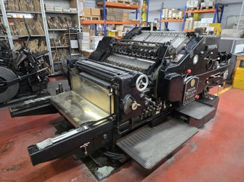 Die cutting Heidelberg OHZ-SBD