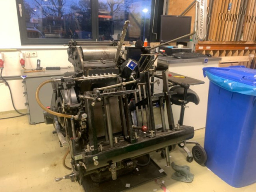 Die cutting Heidelberg T