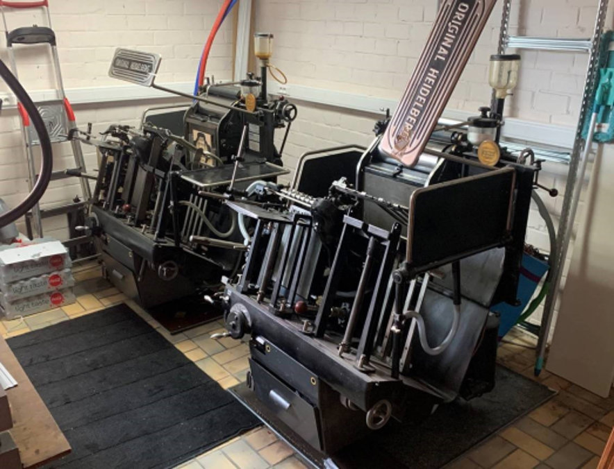 Die cutting Heidelberg T