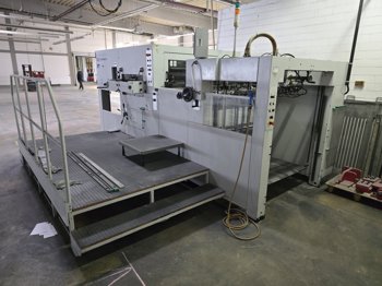Die cutting Heidelberg Varimatrix 105 CS
