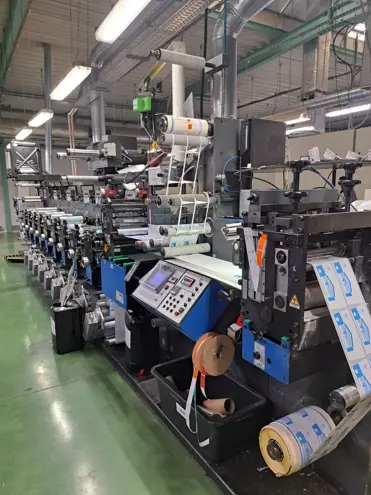 Flexographic equipment Gallus EM 280-9