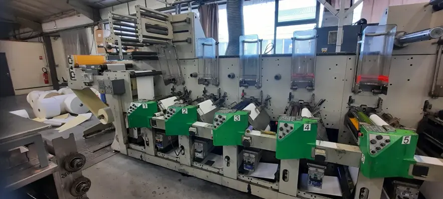 Flexographic equipment GiDue I Combat 430 8K