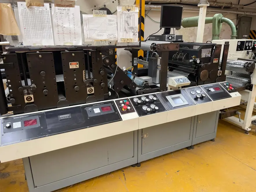 Flexographic equipment Mark Andy CMO UV