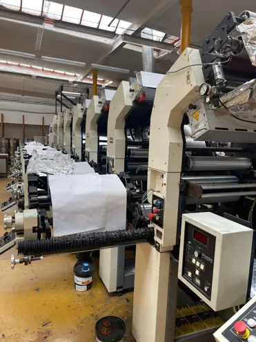 Flexographic equipment Mark Andy CMO UV