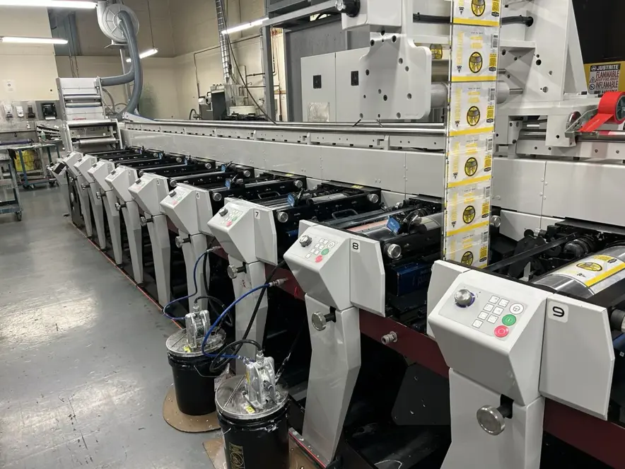 Flexographic equipment Mark Andy P7E