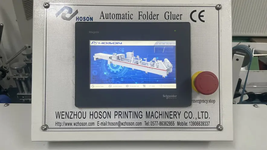 Folder Gluer Machines Honson ZH1000