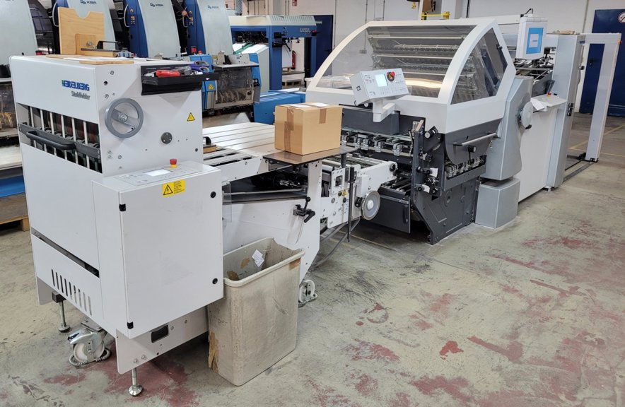Folding Machine Heidelberg Stahlfolder KH 78/6 KTL - PFH 82