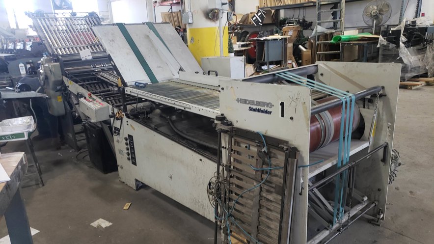 Folding Machine Heidelberg Stahlfolder