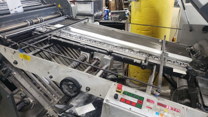 Folding Machine Heidelberg Stahlfolder