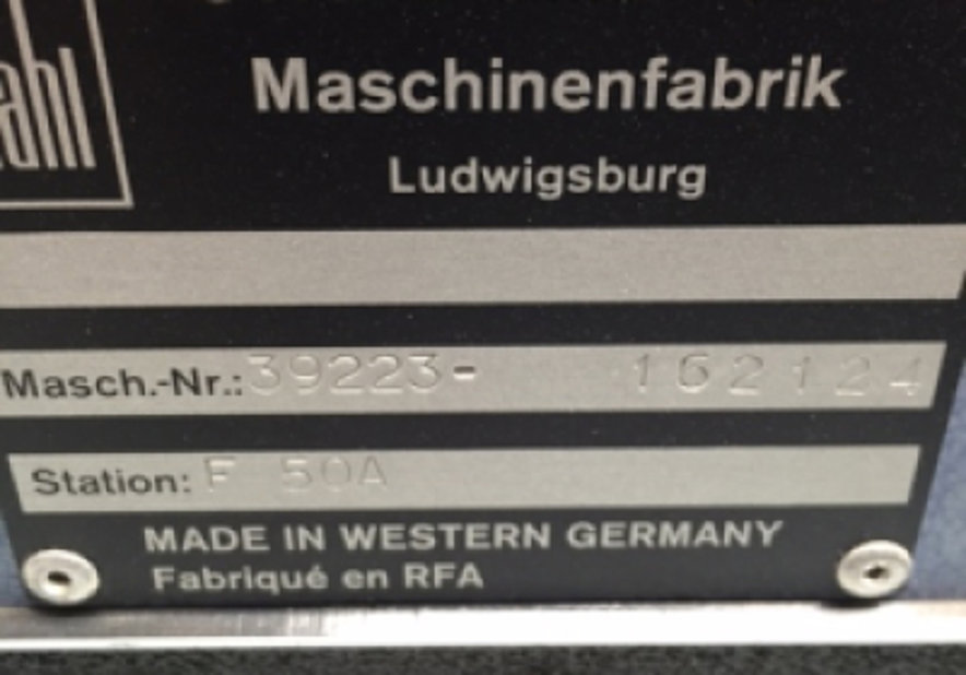 Folding Machine Stahl  F 50/4