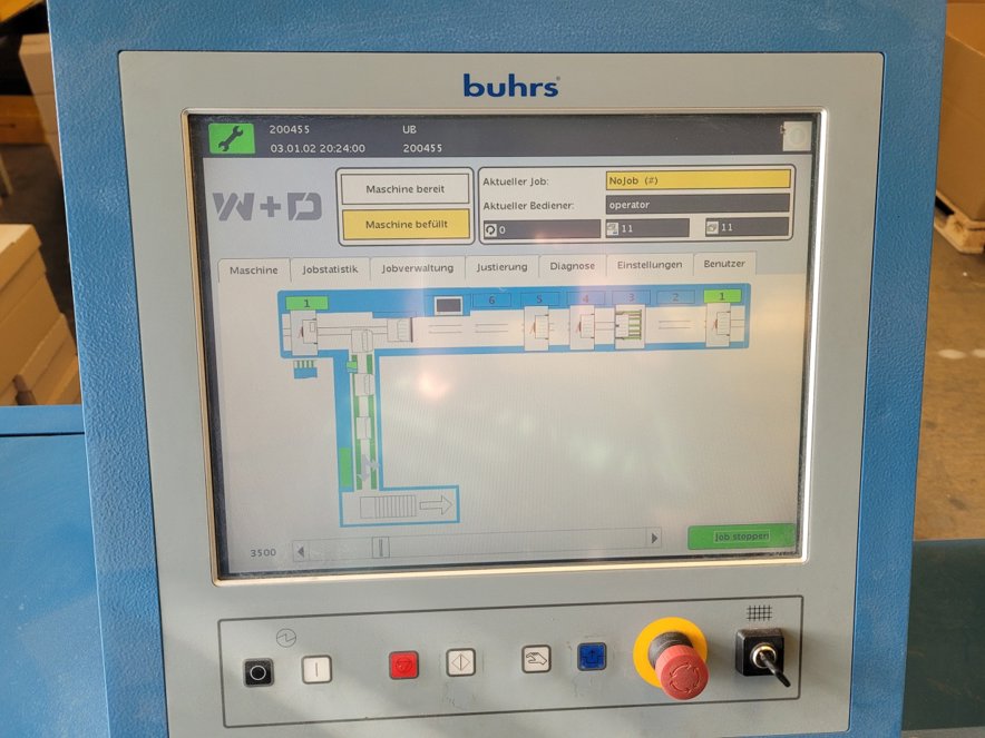 Gathering and collating Buhrs BB 600