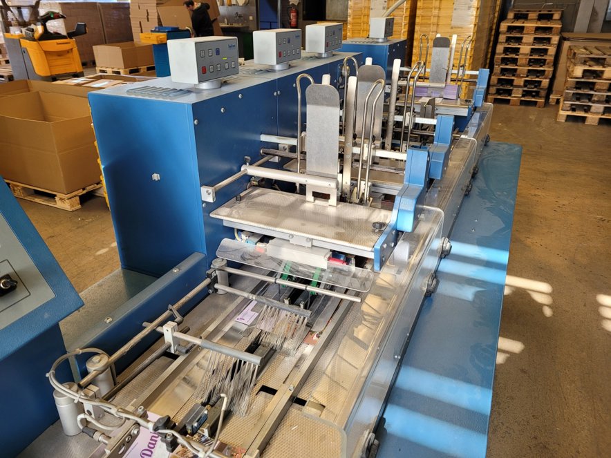 Gathering and collating Buhrs BB 600