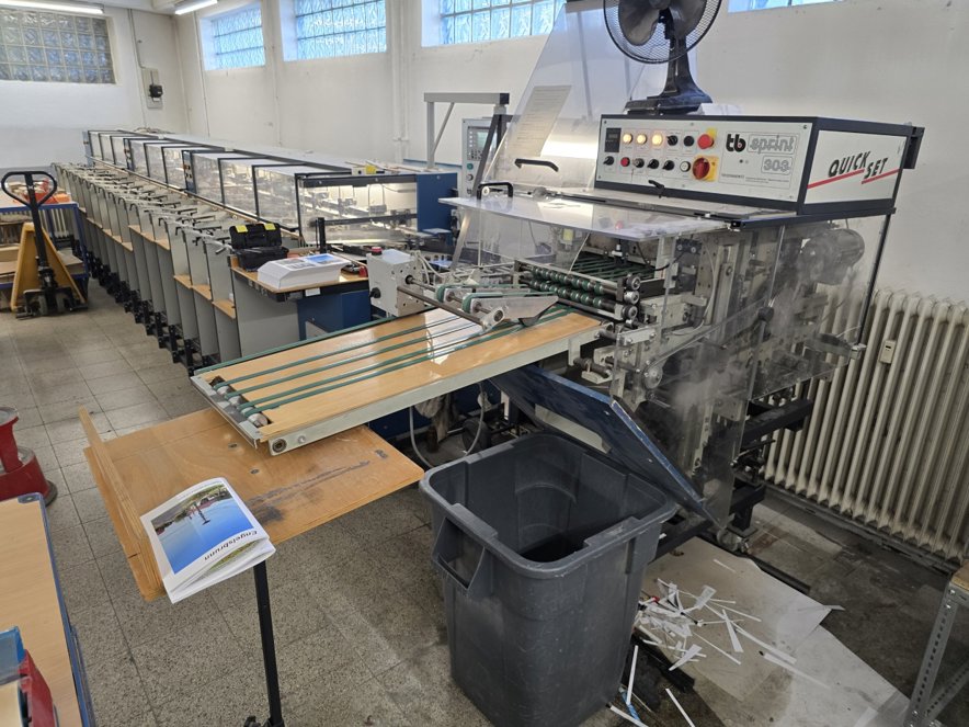 Gathering and collating Theisen & Bonitz  tb sprint 315 HP + 303 QS