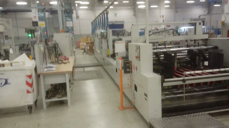 Gluing machine Bobst Domino 145 Matic