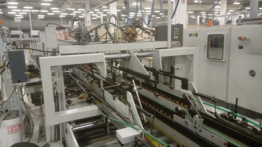 Gluing machine Bobst Domino 145 Matic