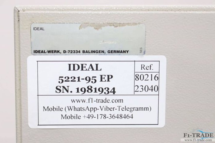 Guillotines IDEAL 5221-95 EC