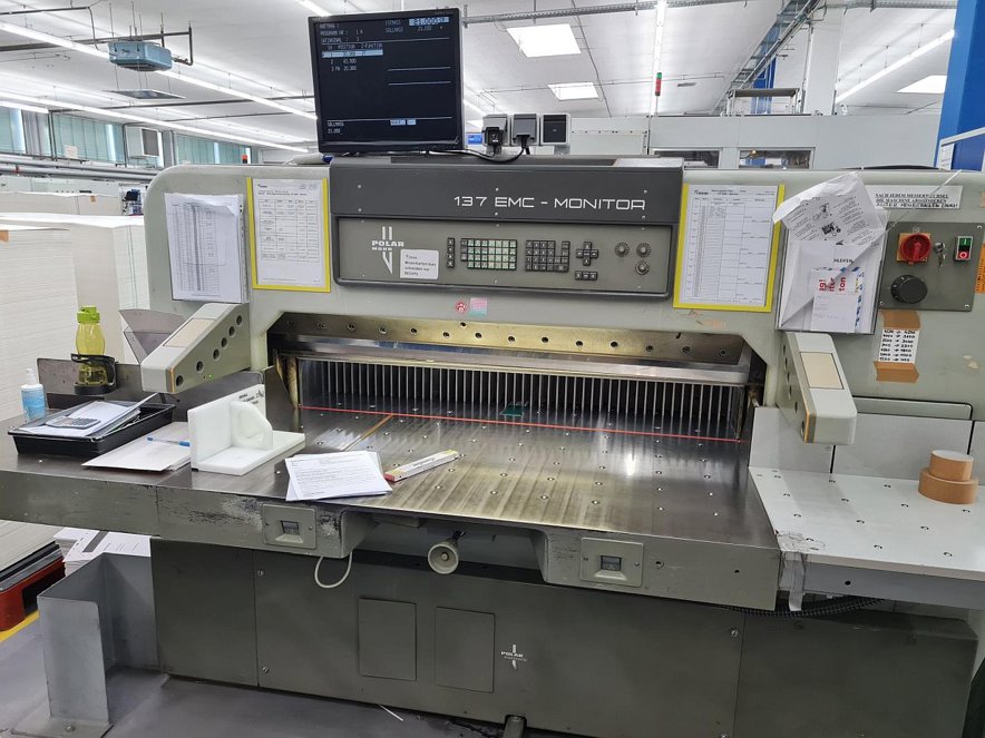 Guillotines Polar 137 EMC - Monitor