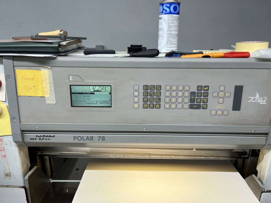 Guillotines Polar 78 E