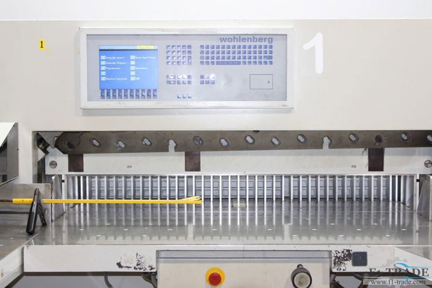 Guillotines Wohlenberg 137 CUT-TEC-BSB 6 L