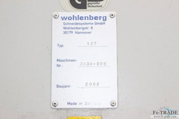 Guillotines Wohlenberg 137 CUT-TEC-BSB 6 L