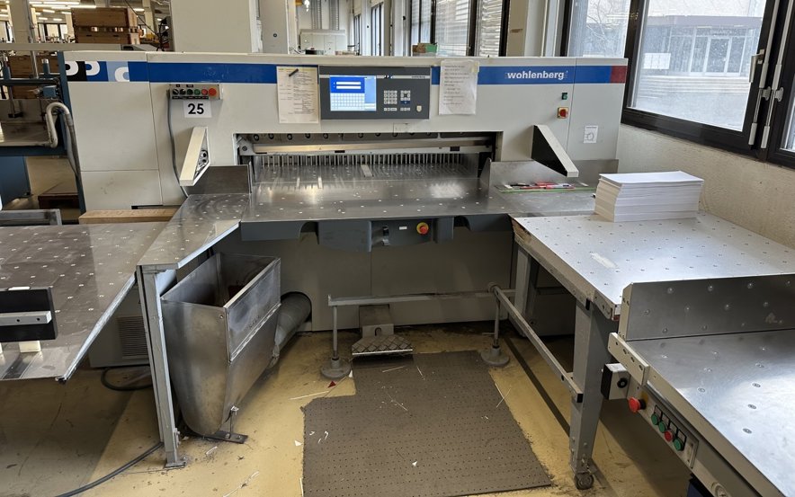Guillotines Wohlenberg 137 Pro-Tec