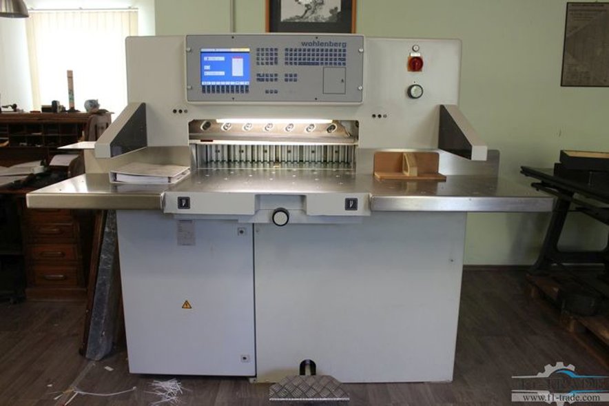 Guillotines Wohlenberg 76 CUT-Tec