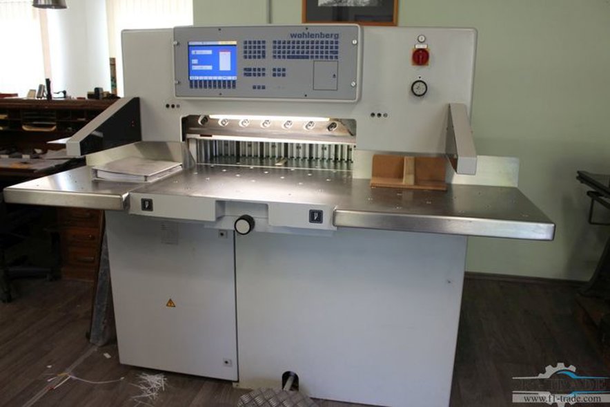 Guillotines Wohlenberg 76 CUT-Tec
