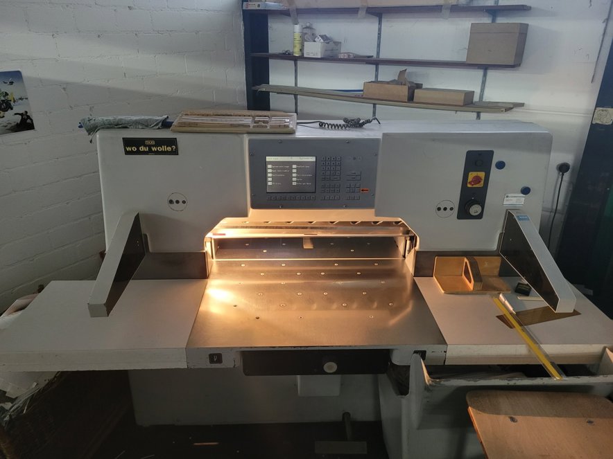 Guillotines Wohlenberg 92 CUT-TEC