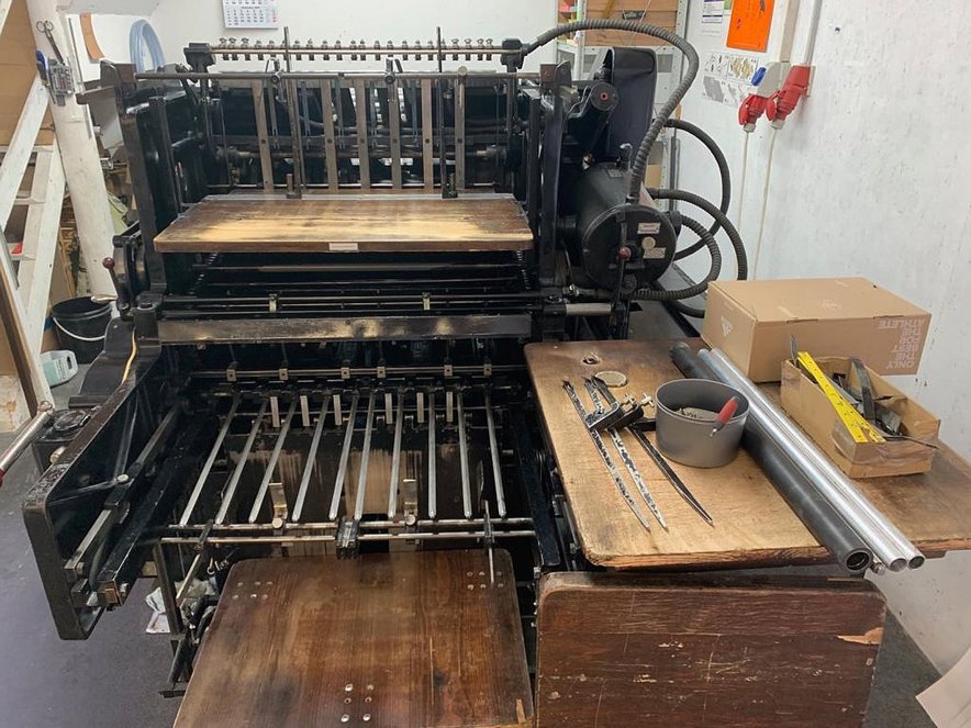 Hot foil and embossing Heidelberg OHZ-S Hotfoil