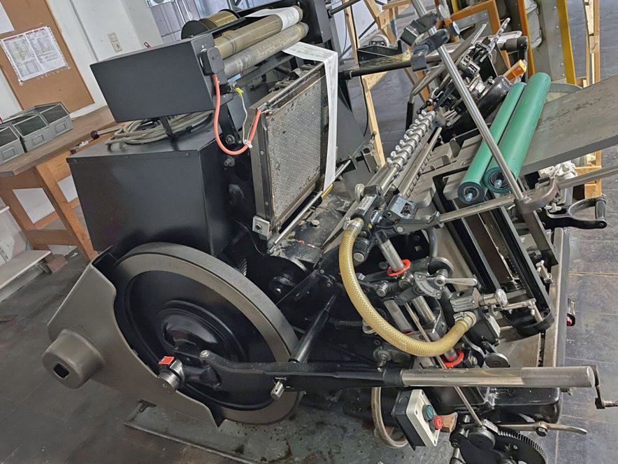 Hot foil embossing machines Heidelberg GTP