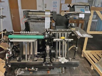Hot foil embossing machines Heidelberg GTP