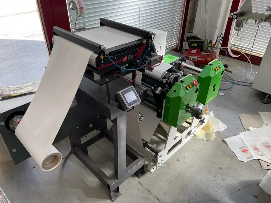 Label Printing HP Indigo WS 4500 + Meccanica Maggiore Spalmatore Flexo