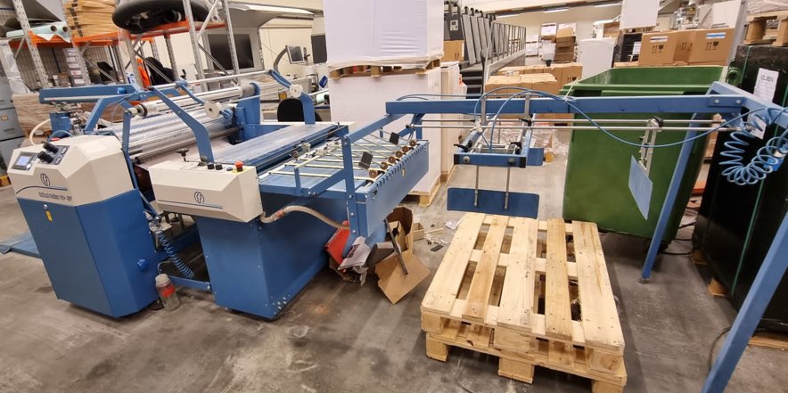 Laminating and coating Foliant Pollux 760 SF