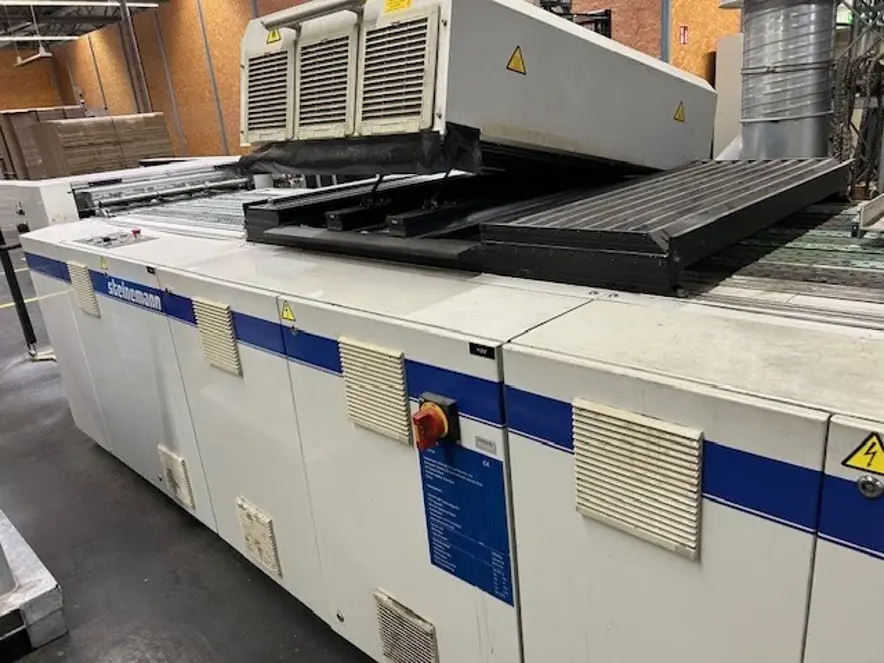 Laminating and coating Steinemann Colibri 74