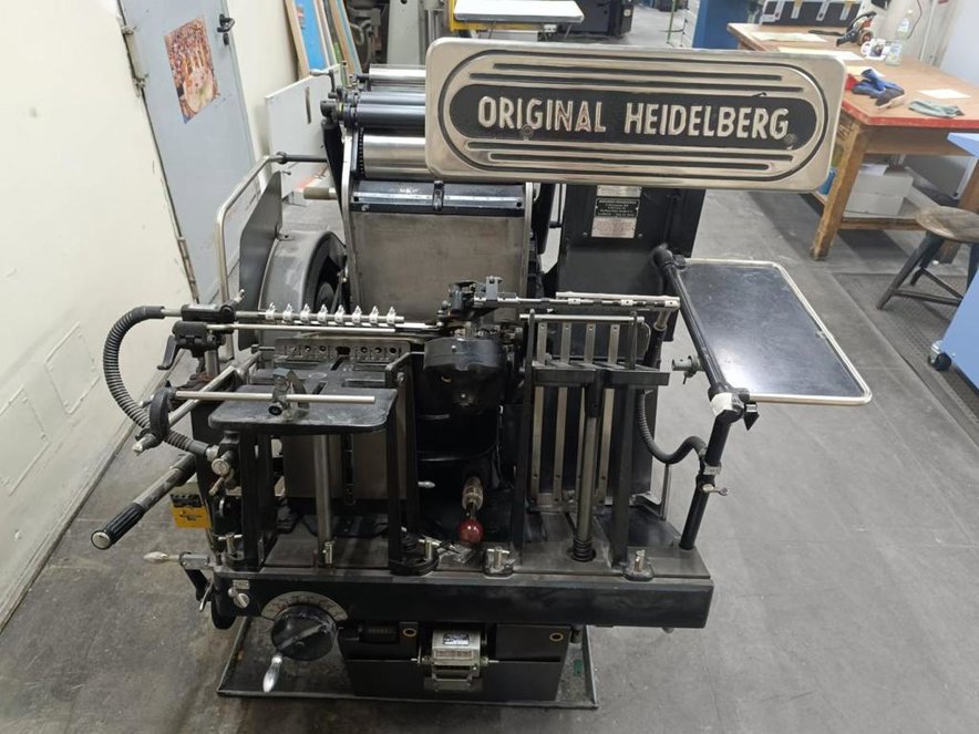 Letterpress Heidelberg OHT-T