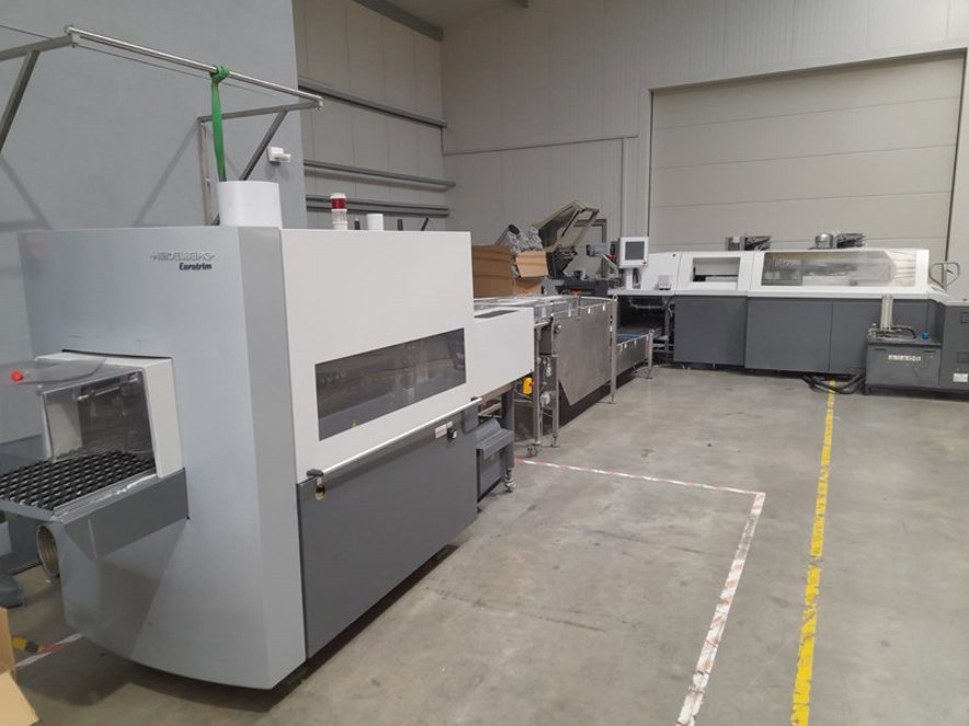 Perfect Binder and Gatherer Heidelberg Eurobind 1300 PUR-D + Eurotrim