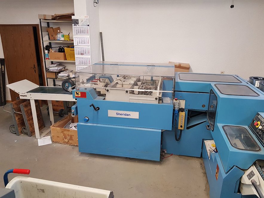 Perfect Binder and Gatherer Sheridan SP 562-S