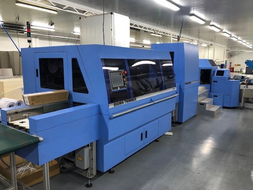 Perfect binder lines Muller Martini SIGMA