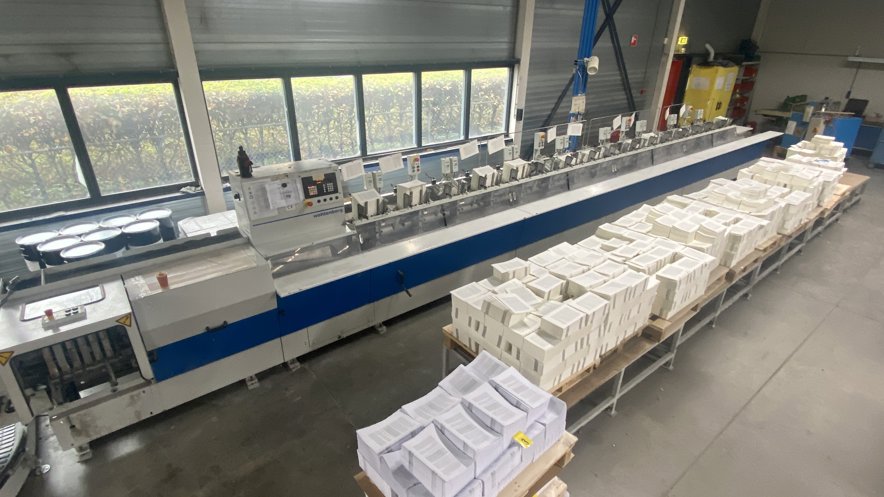 Perfect binder lines Wohlenberg City 4000 Fast Edition