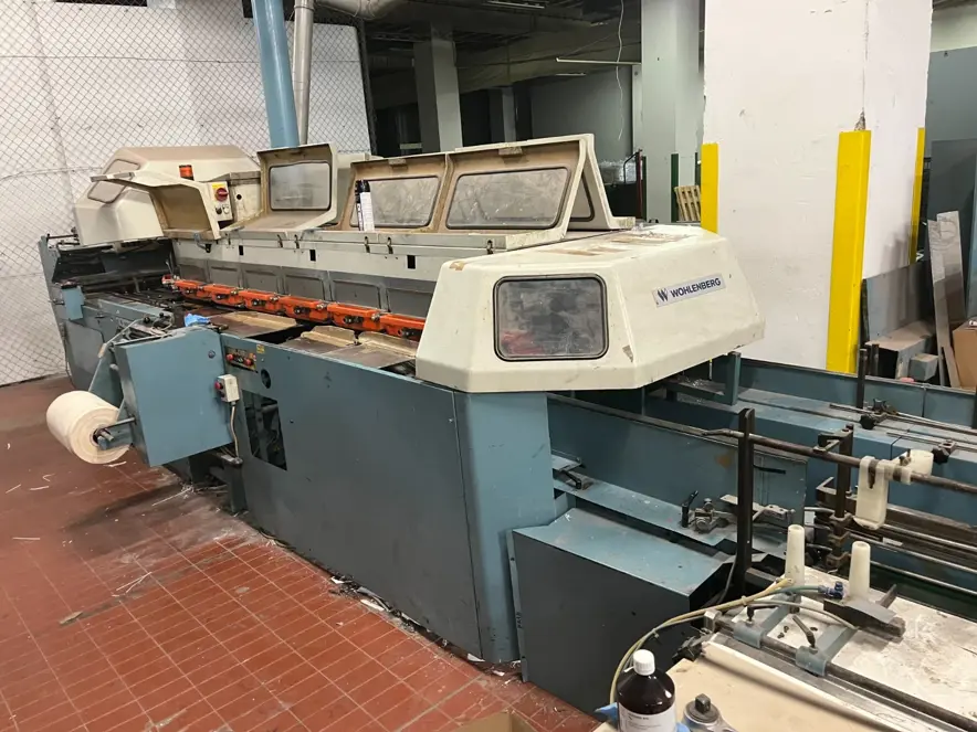 Perfect binder lines Wohlenberg Golf 320