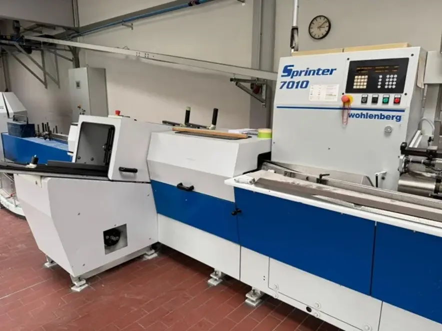Perfect binder lines Wohlenberg Master 7000