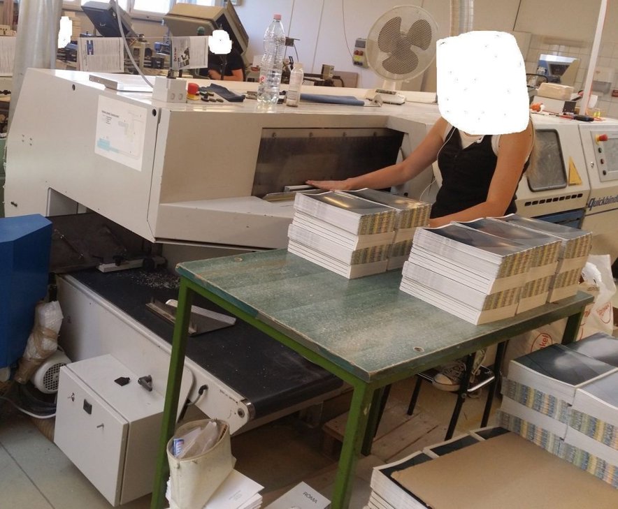 Used Wohlenberg - Quickbinder Perfect binder lines (2003) for Sale in ...