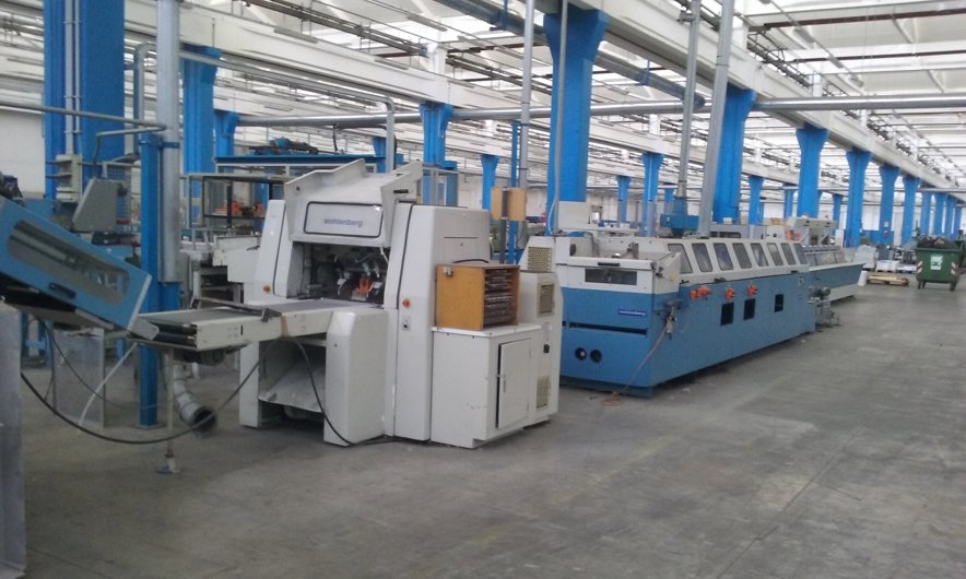 Perfect Binder and Gatherer Wohlenberg Master 6501
