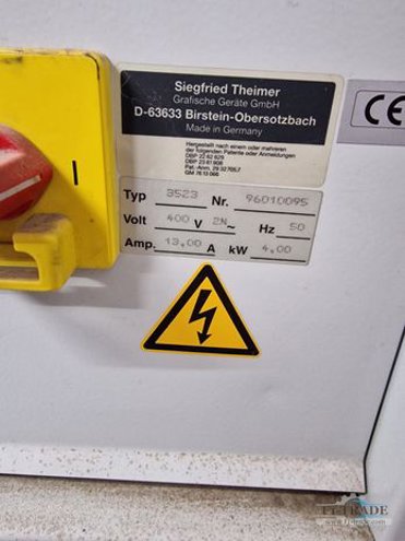 Plate processors Theimer Rapid 95 3523