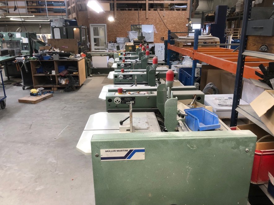 Saddle Stitcher Muller Martini MM 321