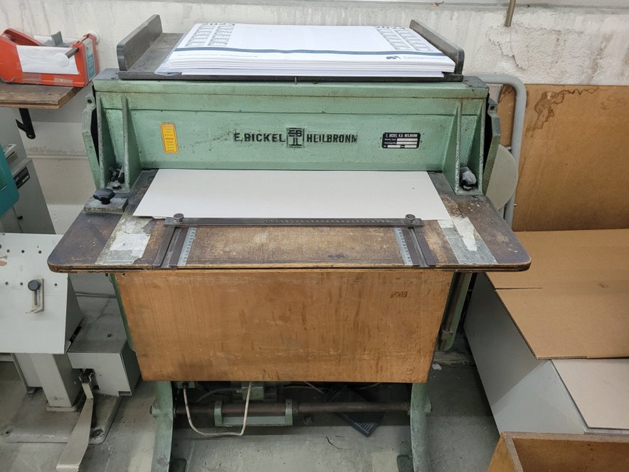 Scoring and Perforating machines Bickel HK 3-63