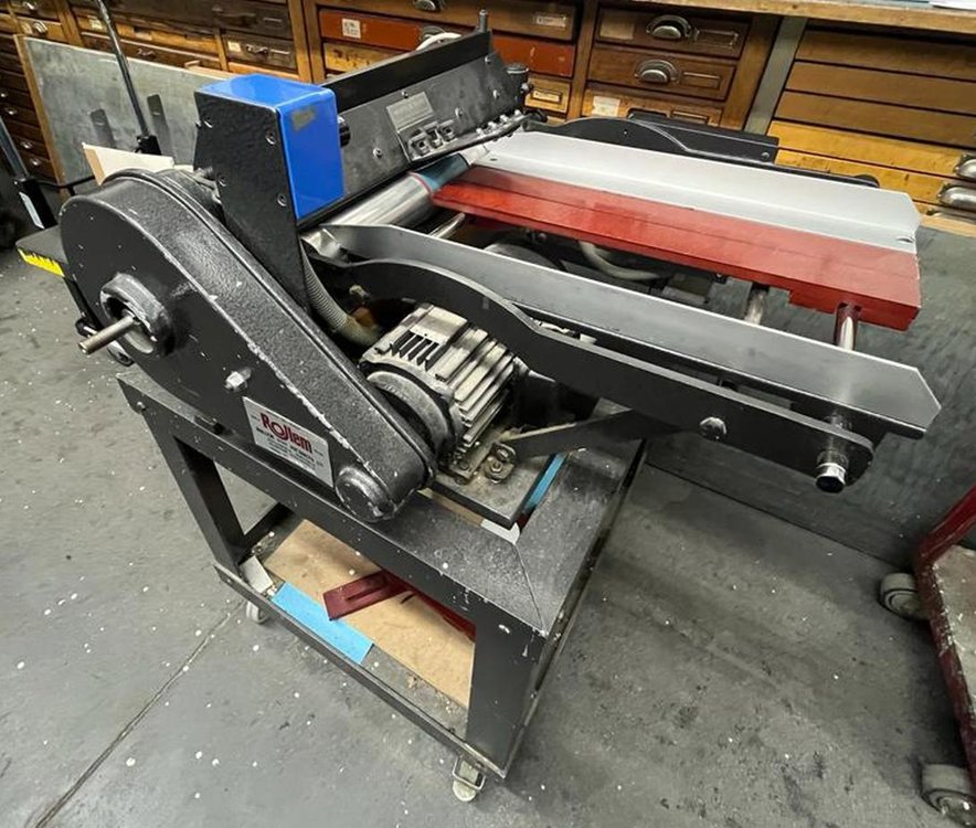 Scoring and Perforating machines Rollem Champion 990